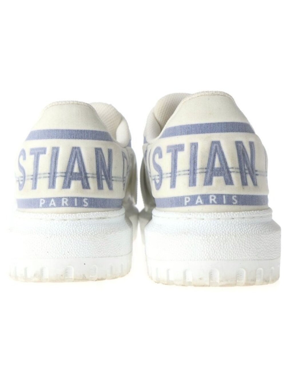 Dior Id Rubber Panel Low Cut Sneakers White 351 - Picture 3 of 6